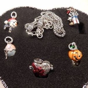 Brighton Holiday Charms with chain